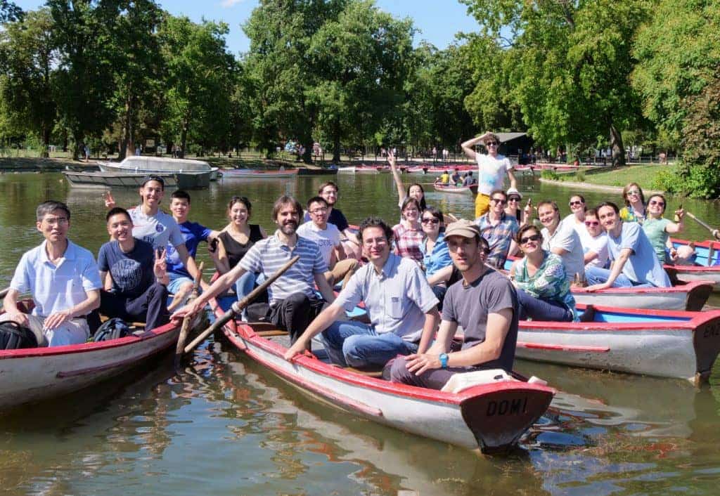 My iREU Labmates from my Summer 2017 experience as a National Science Foundation (NSF) iREU chemistry Intern in Paris, France